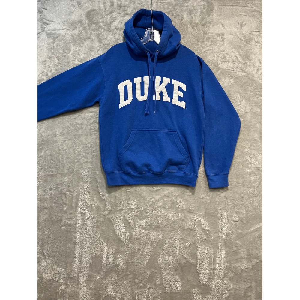 Duke Blue Devils Hoodie Mens Small Blue TDT Classics Collegiate Sweatshirt